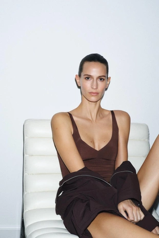 Боди из смесового полиамида- Заказать в России