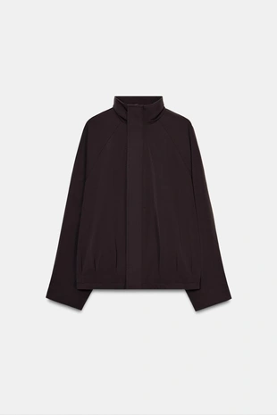 Бомбер оверсайз на молнии