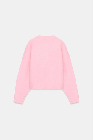 Мягкий кардиган из трикотажа- Заказать в России