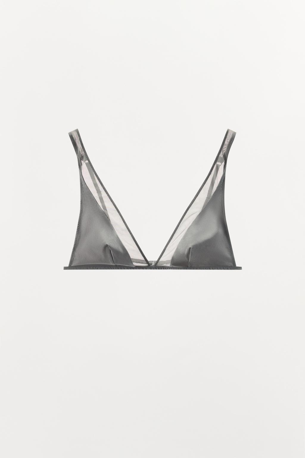 БЮСТГАЛЬТЕР С ТРЕУГОЛЬНЫМИ ЧАШКАМИ И ТЮЛЕМ