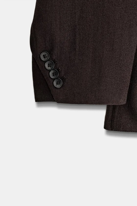 БЛЕЙЗЕР ИЗ 100% ШЕРСТИ С ПОЯСОМ — коллекция Zara «ZW» 