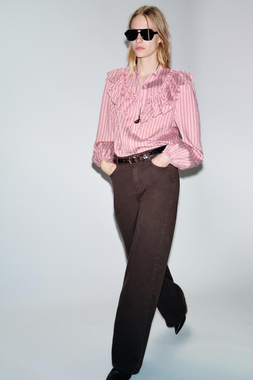 ДЖИНСЫ Z1975 WIDE LEG С ПОЯСОМ