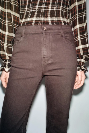 Джинсы Z1975 MINI FLARE с высокой посадкой- Заказать в России