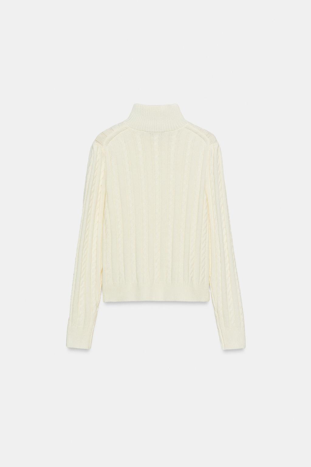 ВЯЗАНЫЙ КАРДИГАН С КОСАМИ