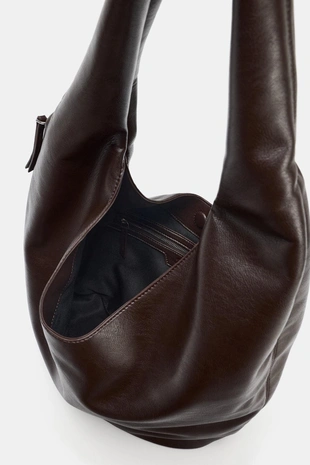 Большая сумка-мешок с боковой молнией- Заказать в России