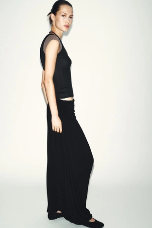 Струящиеся брюки BAGGY- Заказать в России