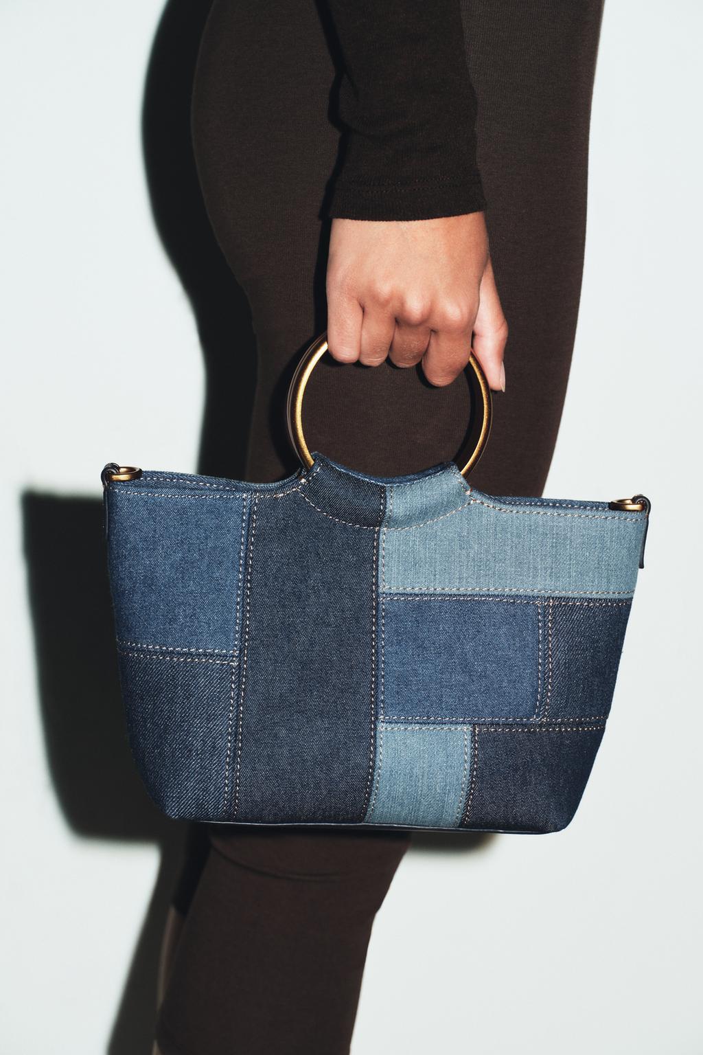 МИНИ-СУМКА-МЕШОК С ПЭЧВОРКОМ