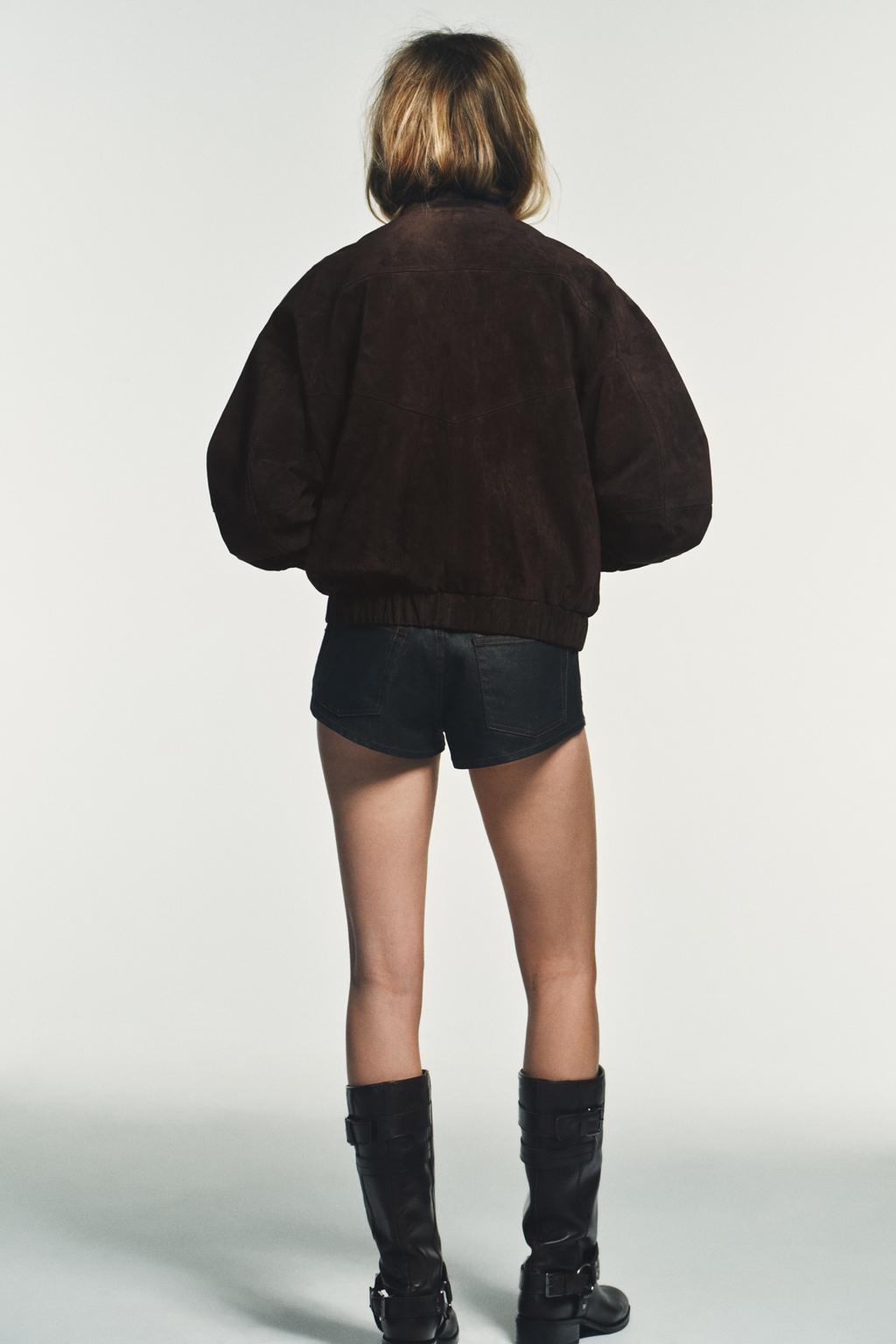 БОМБЕР ИЗ 100% ЗАМШИ