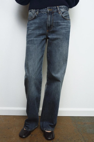 Джинсы прямого кроя со средней посадкой — ZW COLLECTION- Заказать в России