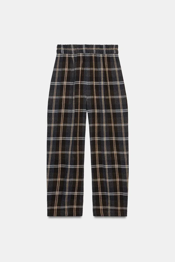 БРЮКИ В КЛЕТКУ — коллекция Zara «ZW»