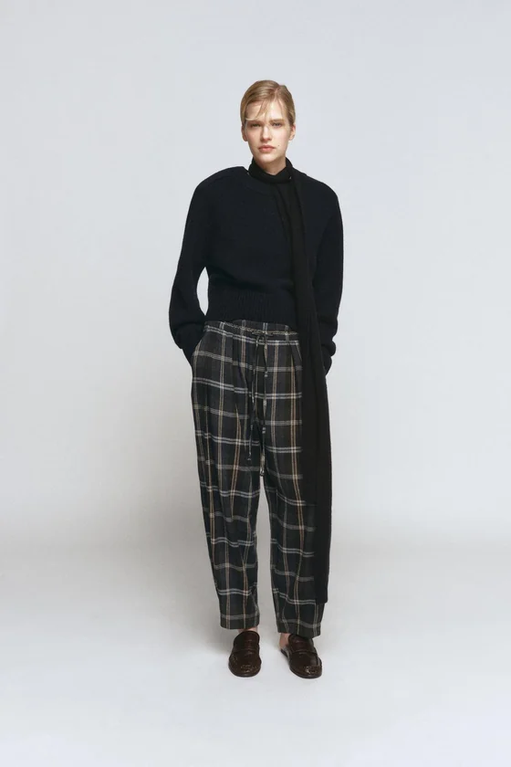 БРЮКИ В КЛЕТКУ — коллекция Zara «ZW»