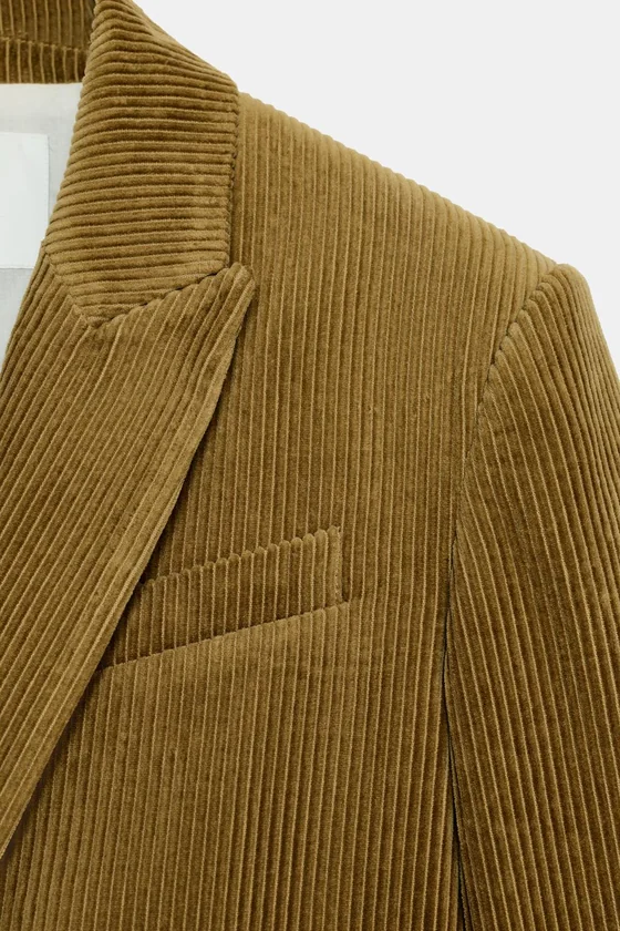 ВЕЛЬВЕТОВЫЙ БЛЕЙЗЕР ОВЕРСАЙЗ — коллекция Zara «ZW» 
