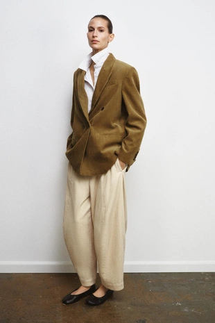 Вельветовый блейзер оверсайз — ZW COLLECTION LIMITED EDITION- Заказать в России