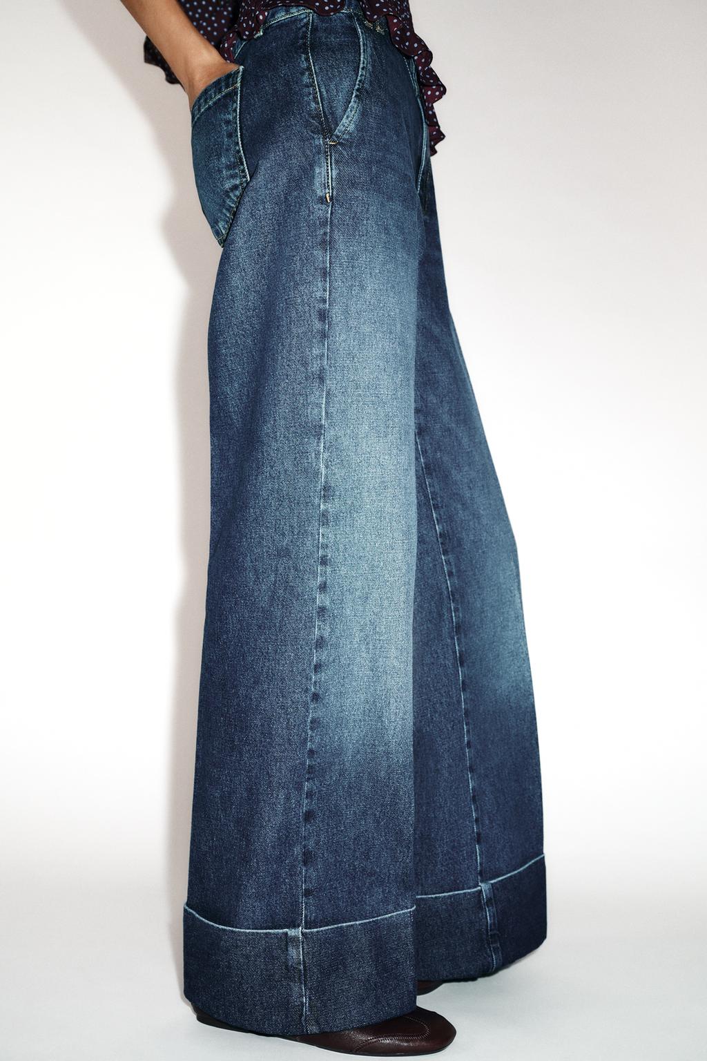 ДЖИНСЫ Z1975 STRAIGHT С НИЗКОЙ ПОСАДКОЙ И ОТВОРОТАМИ