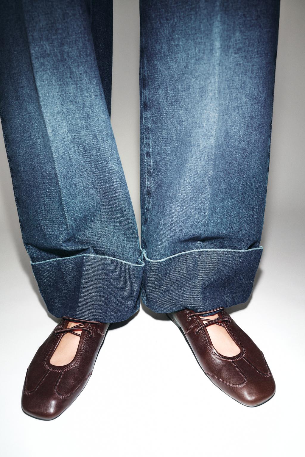 ДЖИНСЫ Z1975 STRAIGHT С НИЗКОЙ ПОСАДКОЙ И ОТВОРОТАМИ