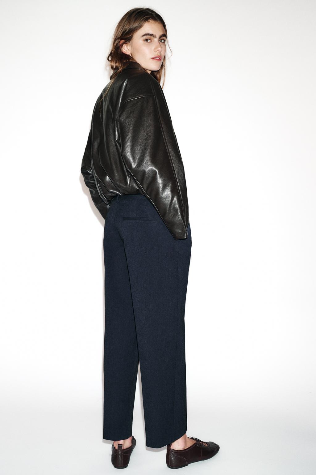 ПРЯМЫЕ БРЮКИ С ПОЯСОМ