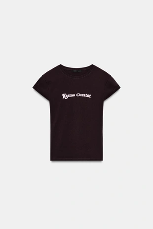 Футболка с надписью спереди- Заказать в России