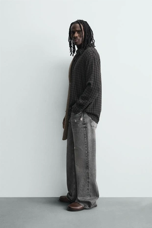 Рубашка RELAXED FIT в клетку