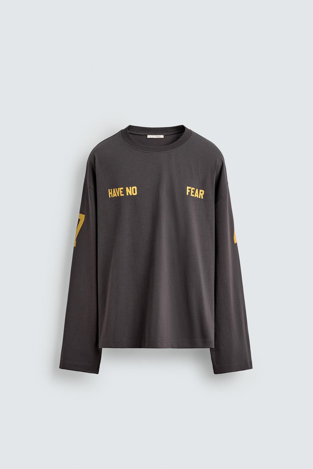 ФУТБОЛКА С ПРИНТОМ В ВИДЕ ЦИФР