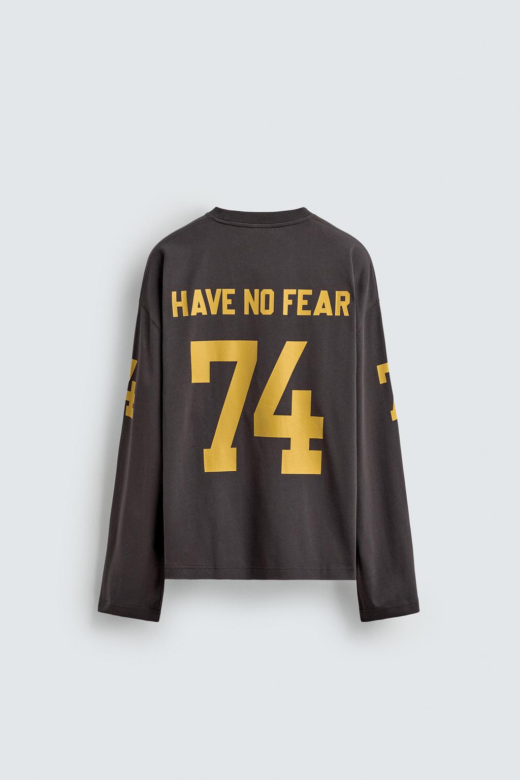 ФУТБОЛКА С ПРИНТОМ В ВИДЕ ЦИФР