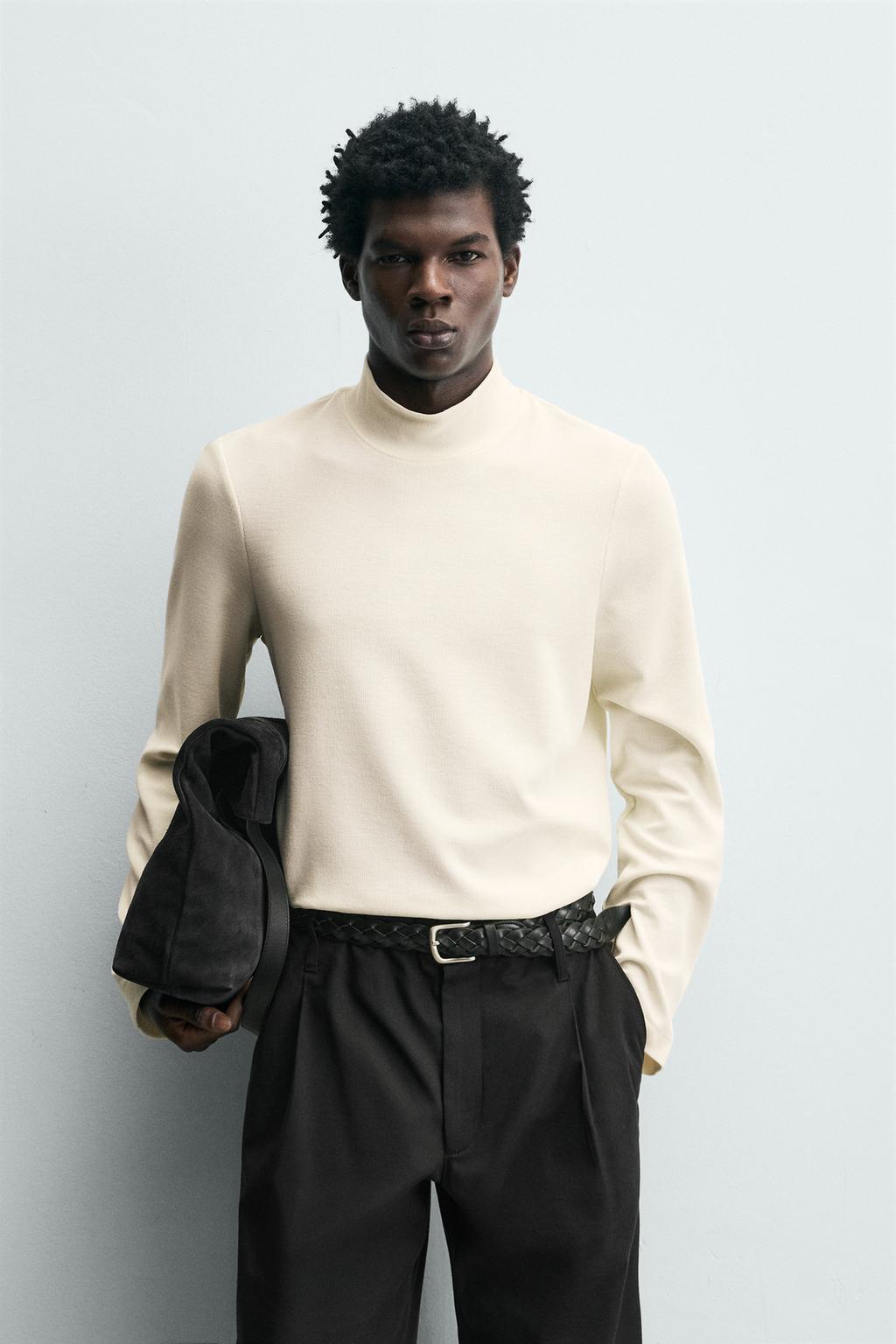 КОМФОРТНАЯ ФУТБОЛКА С ДЛИННЫМИ РУКАВАМИ