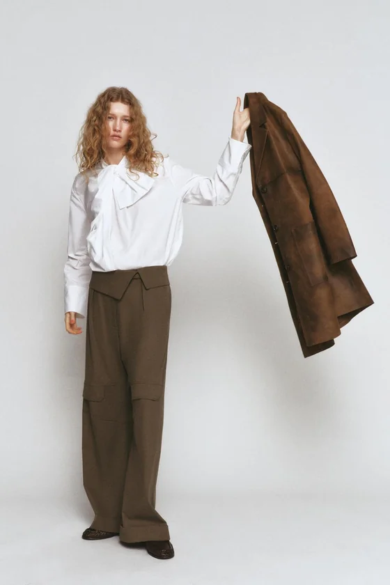 БРЮКИ КАРГО — коллекция Zara «ZW»