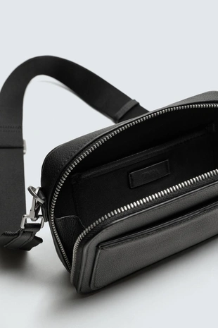 Сумка через плечо с текстурой- Заказать в России