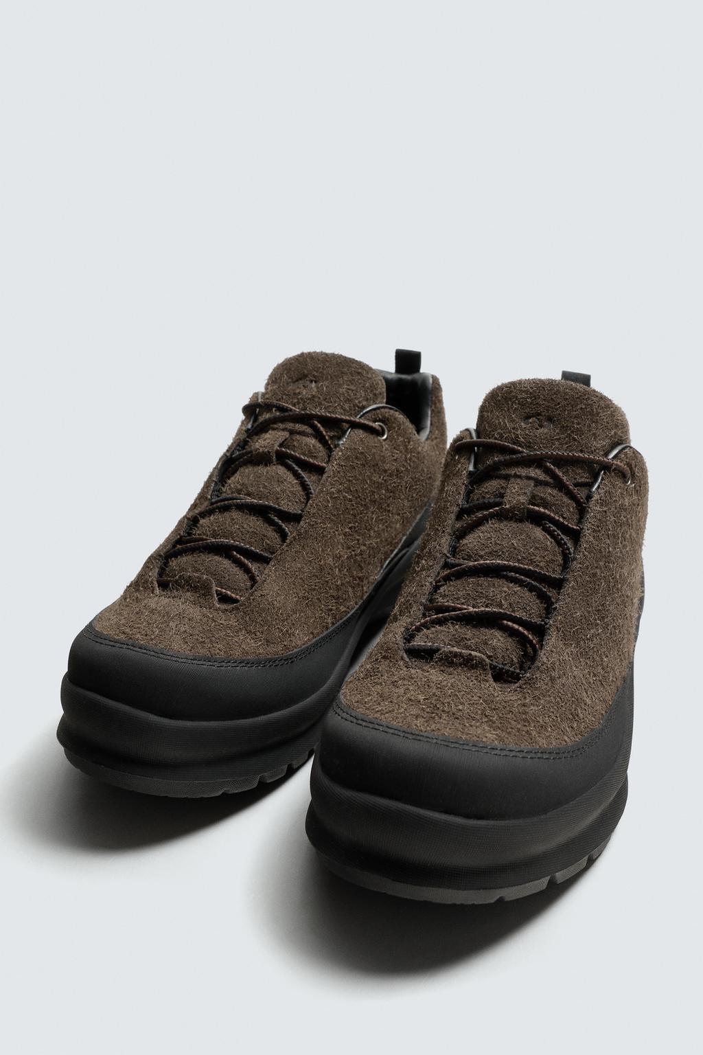 ТРЕККИНГОВЫЕ КРОССОВКИ ИЗ КОЖИ