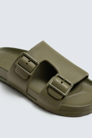 Сандалии с двумя резиновыми ремешками