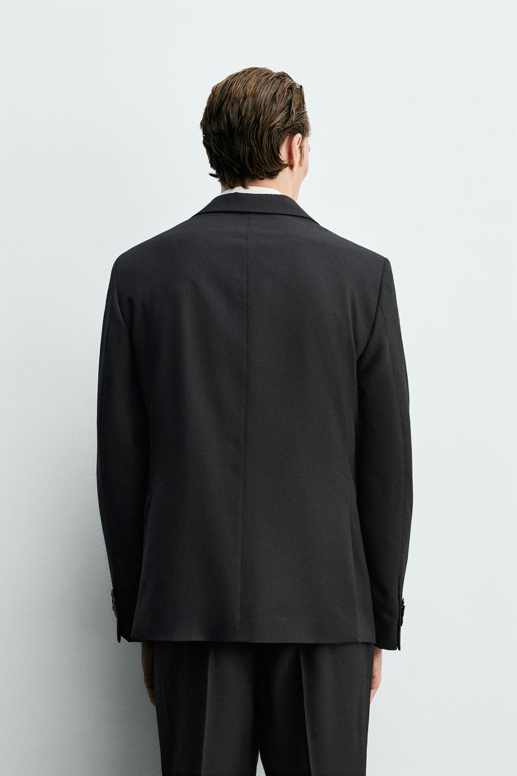 КОСТЮМНЫЙ ПИДЖАК С ШЕРСТЬЮ