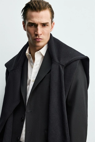 Костюмный пиджак с шерстью- Заказать в России