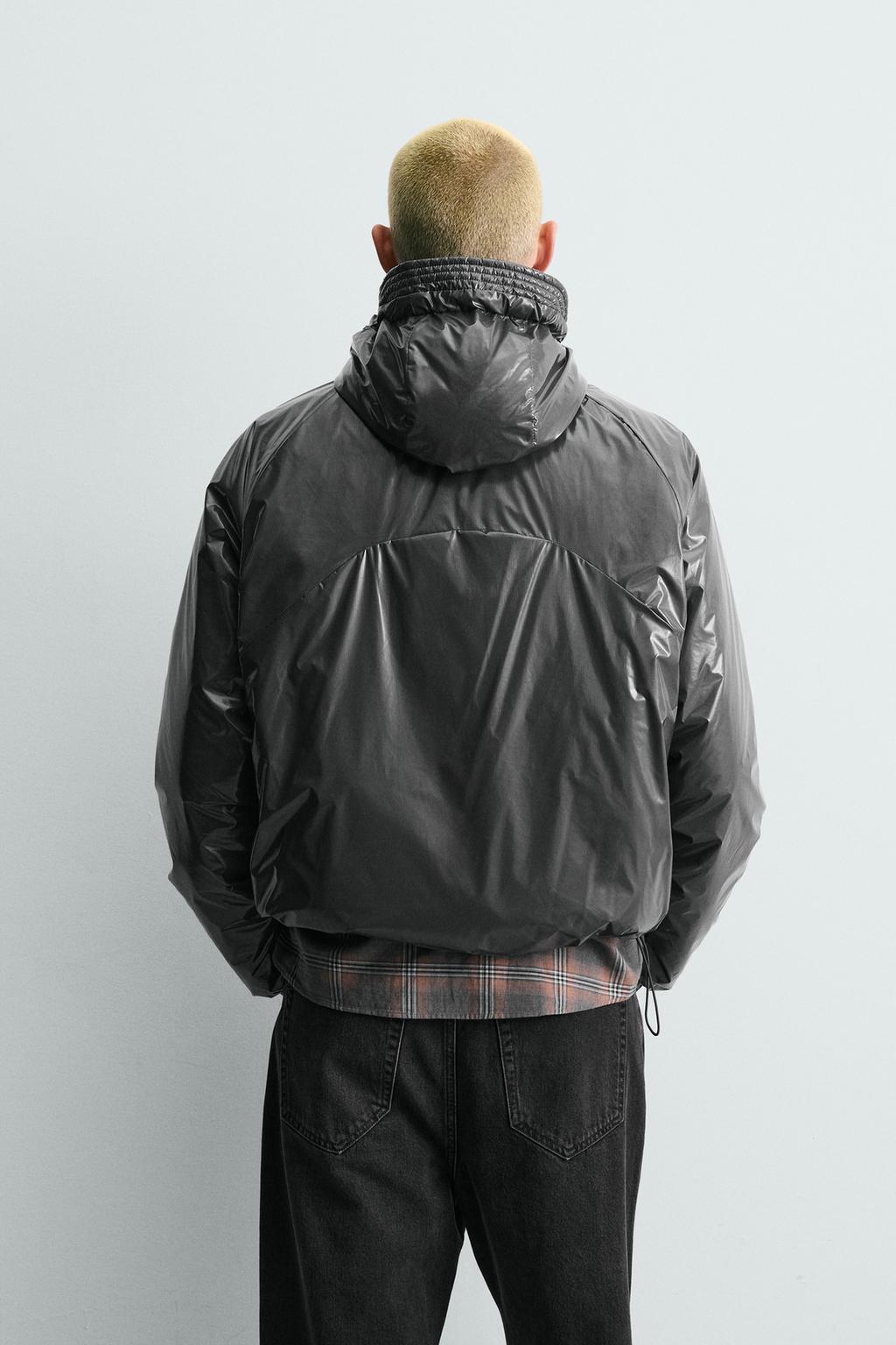 СТЕГАНАЯ КУРТКА WATER REPELLENT, БЛЕСТЯЩАЯ