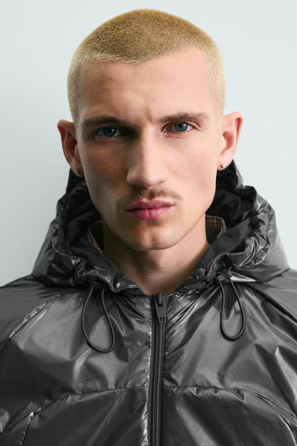 СТЕГАНАЯ КУРТКА WATER REPELLENT, БЛЕСТЯЩАЯ