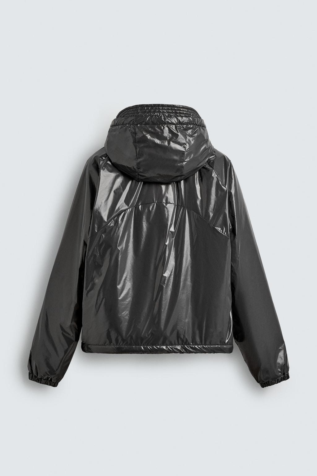 СТЕГАНАЯ КУРТКА WATER REPELLENT, БЛЕСТЯЩАЯ