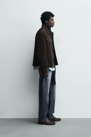 Вельветовая куртка классического кроя- Заказать в России