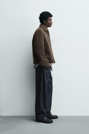 Куртка из синтетической шерсти с молнией