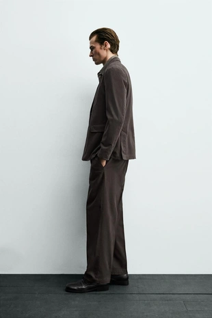 Блейзер костюмный с эффектом потертости- Заказать в России