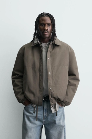 Стеганая куртка из высокотехнологичной ткани