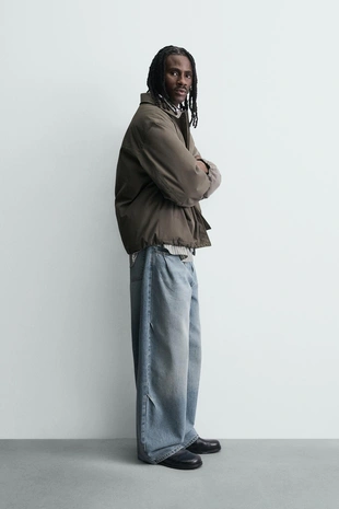 Стеганая куртка из высокотехнологичной ткани