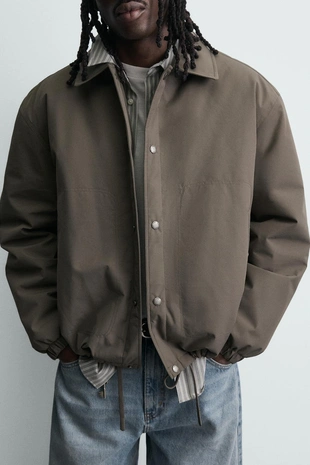 Стеганая куртка из высокотехнологичной ткани- Заказать в России