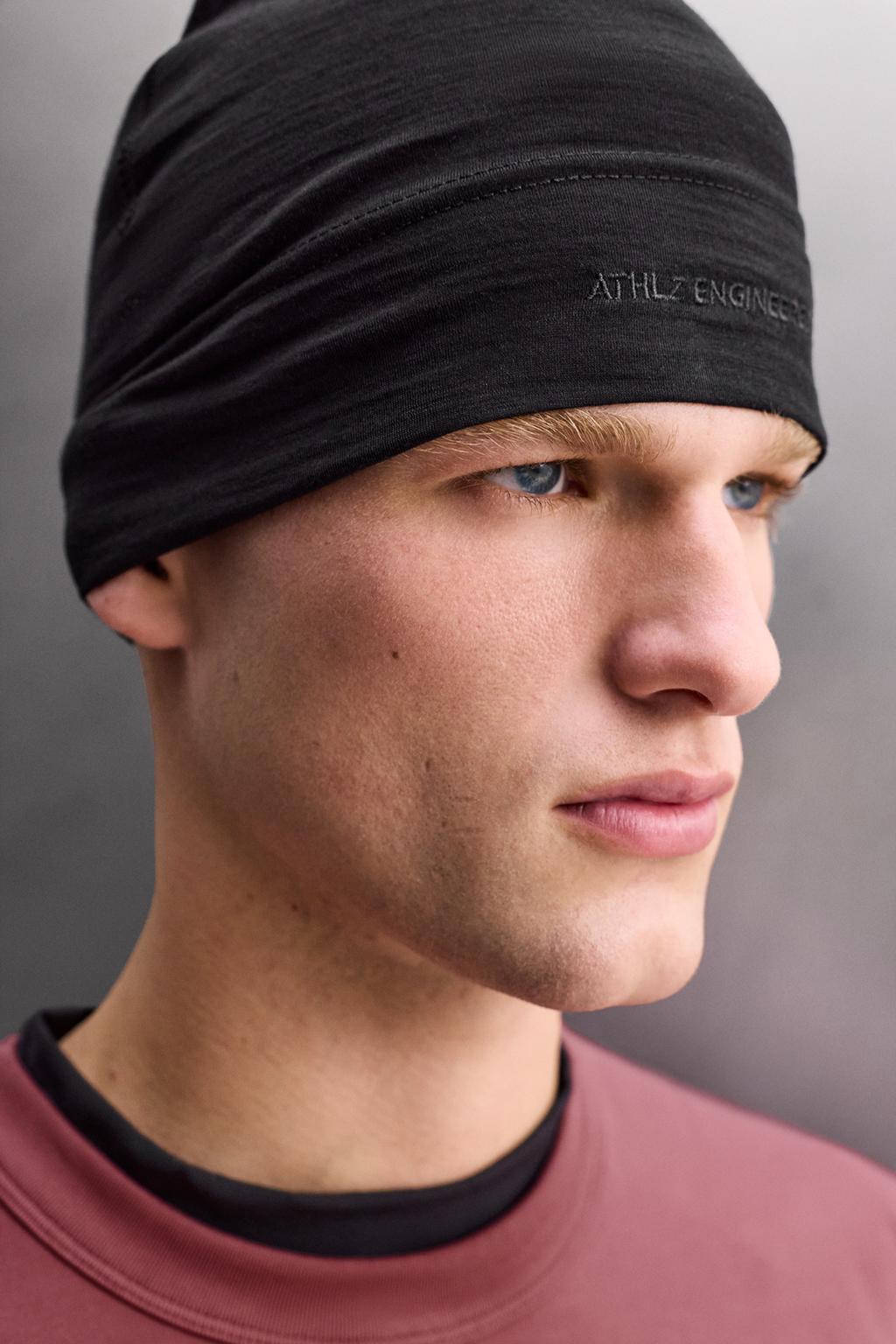 ШАПКА-БИНИ ДЛЯ БЕГА ИЗ СМЕСОВОЙ ШЕРСТИ