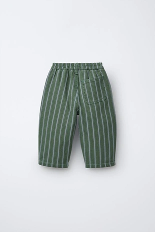 Брюки BAGGY в полоску- Заказать в России