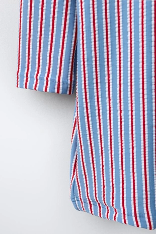 1-6 лет/купальник с полосатым комбинезоном- Заказать в России