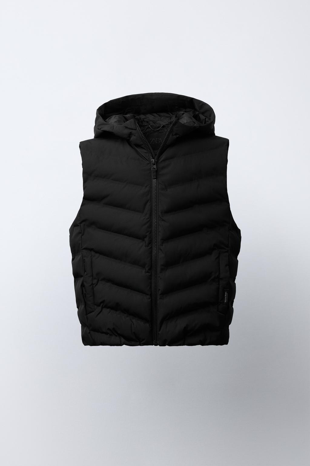 ОЧЕНЬ ЛЕГКИЙ ЖИЛЕТ WATER REPELLENT С КАПЮШОНОМ