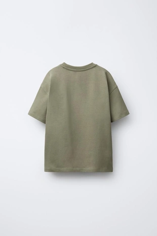 Футболка из плотной ткани с вышитой надписью- Заказать в России