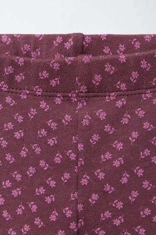 Комплект из толстовки и легинсов с цветочным принтом- Заказать в России