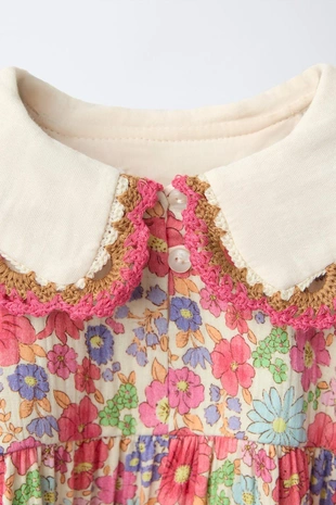 Платье с цветочным принтом- Заказать в России