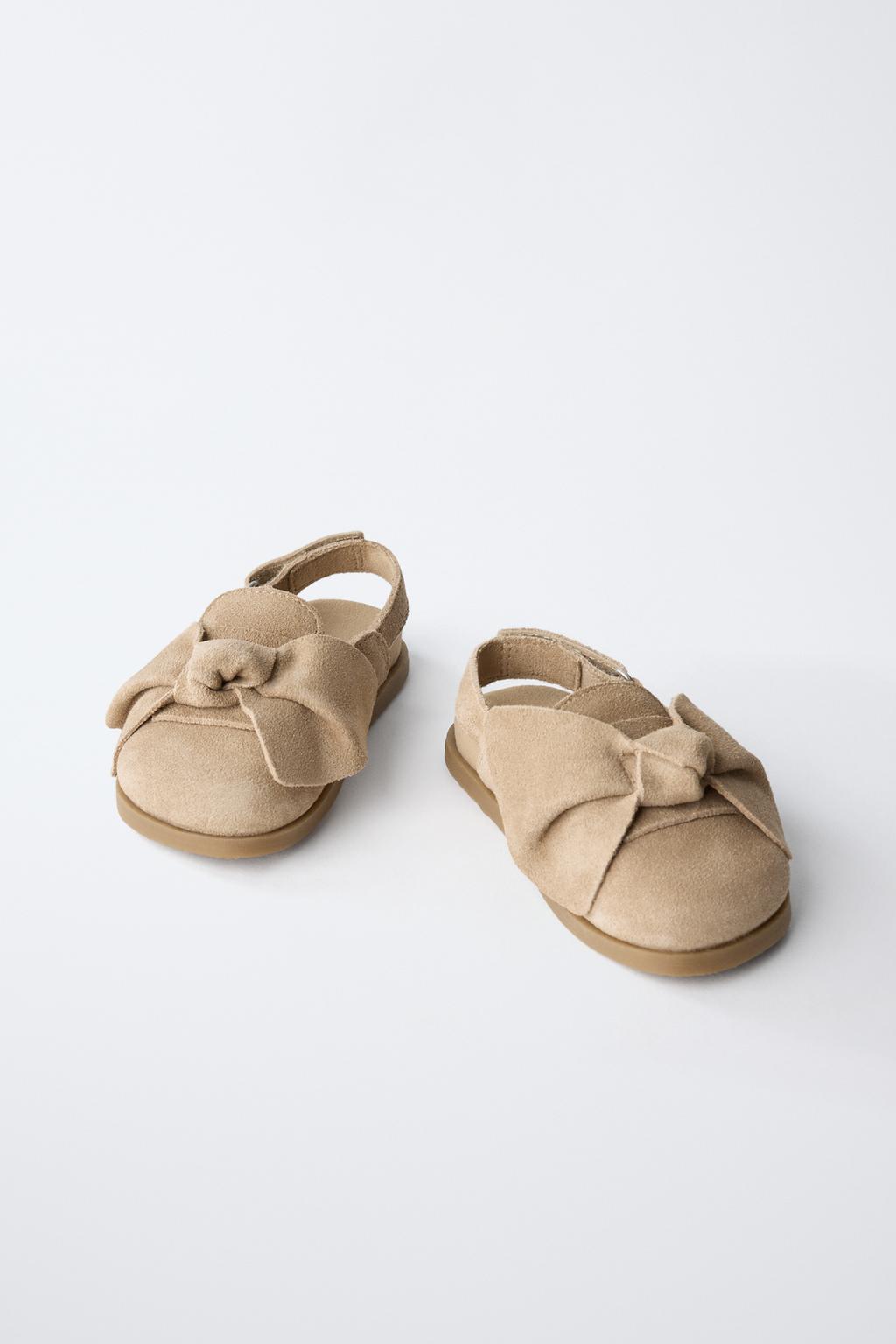 КОЖАНЫЕ САБО С БАНТОМ