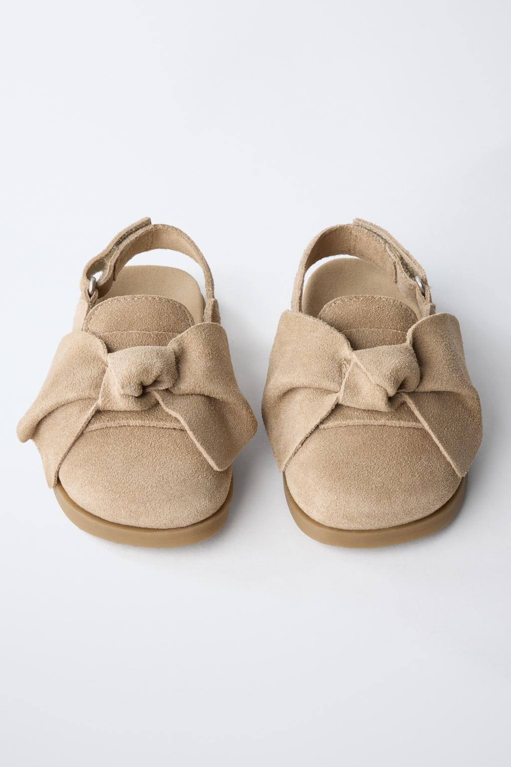 КОЖАНЫЕ САБО С БАНТОМ