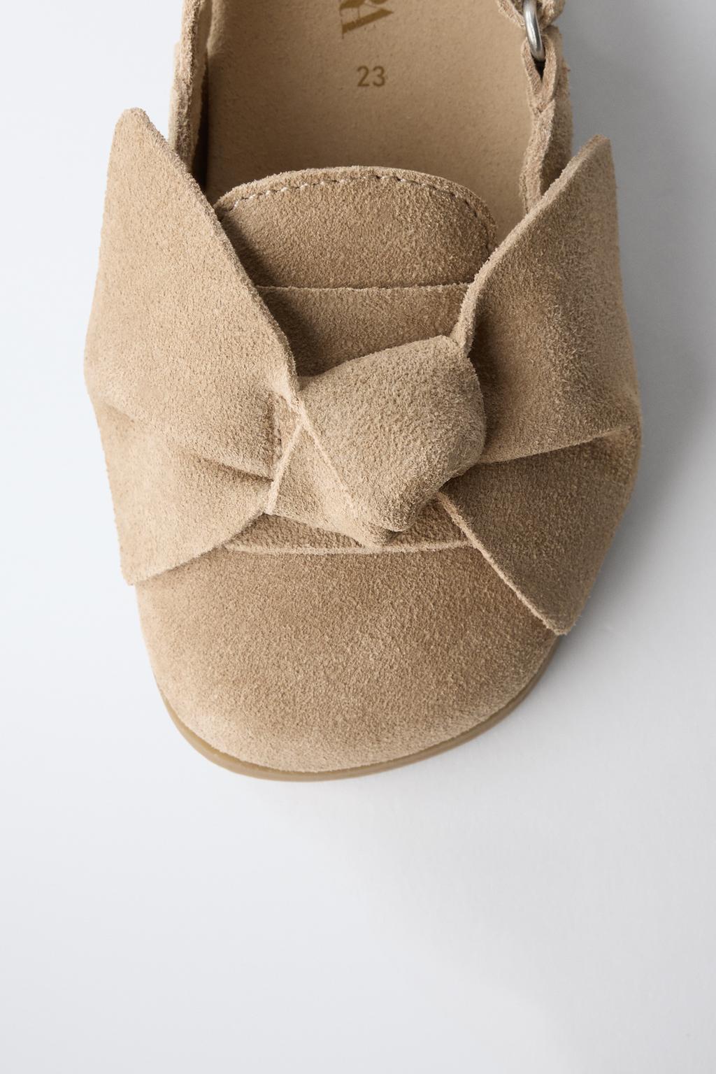 КОЖАНЫЕ САБО С БАНТОМ